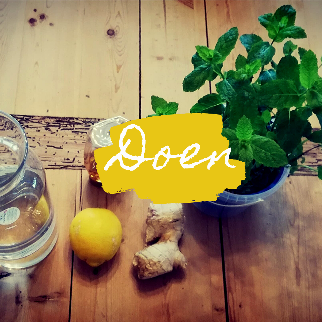 DOEN: Gemberthee maken