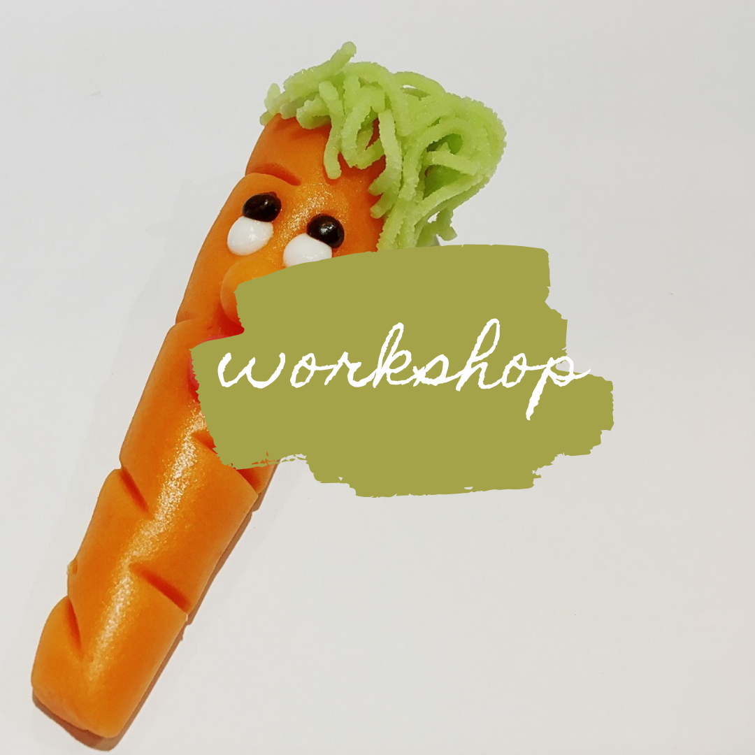 WORKSHOP: Wortel uit marsepein