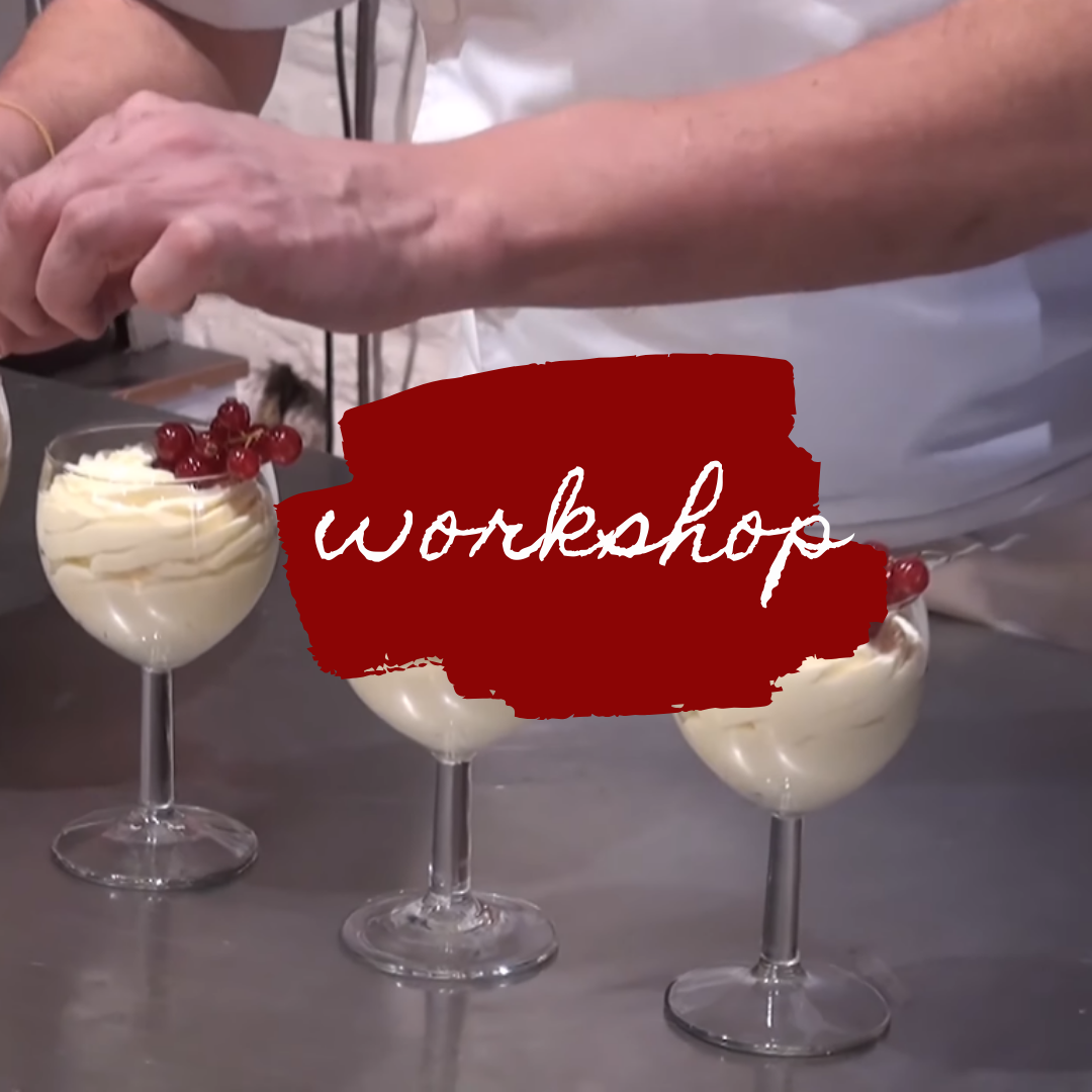 WORKSHOP: witte chocolademousse