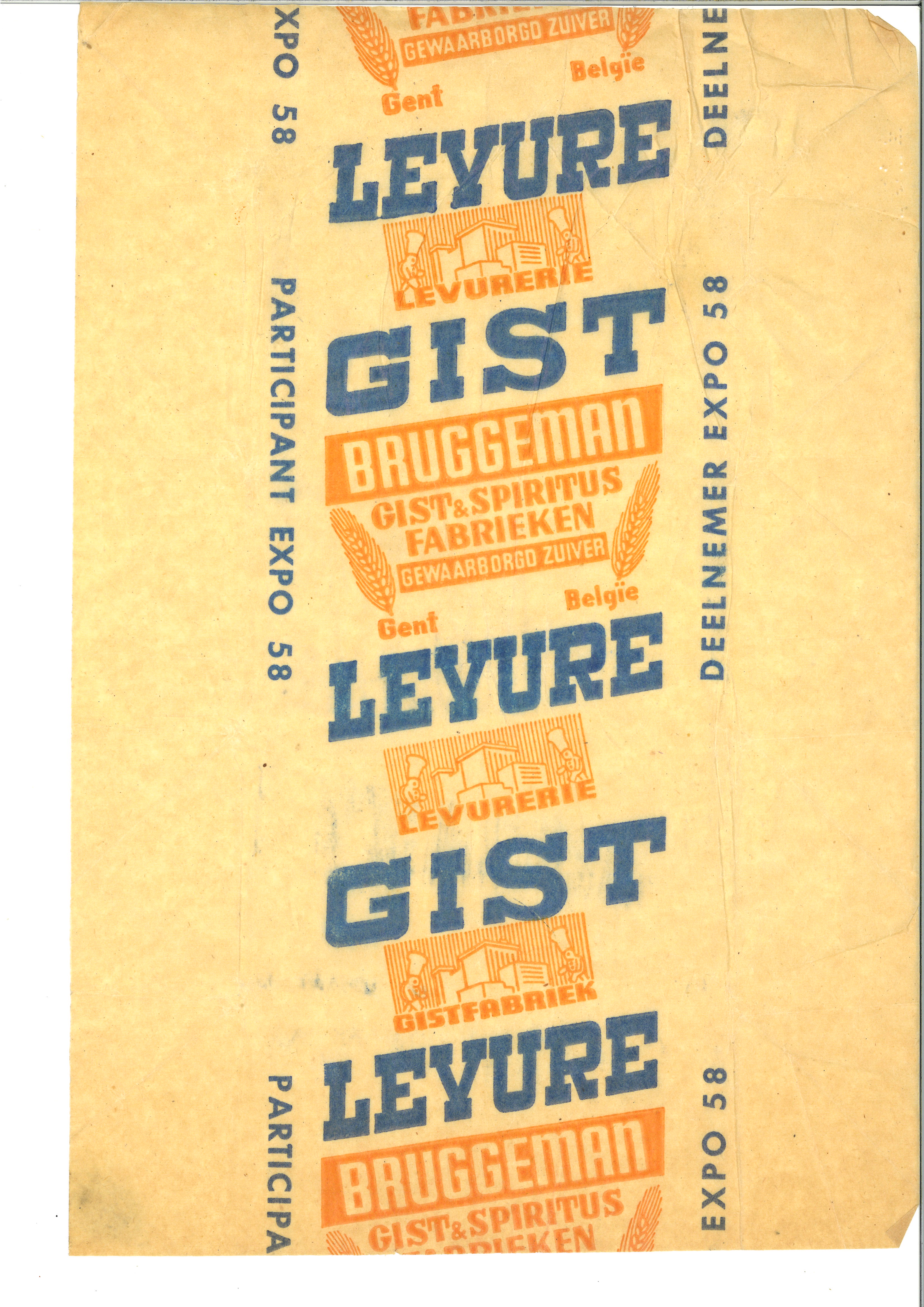 ICE ICE BABY: Verpakking verse gist 'Bruggeman'