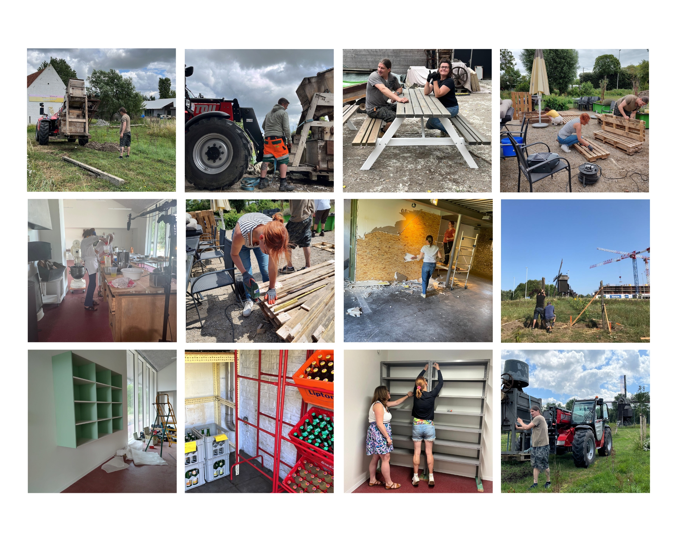 Werken achter de schermen: juni-juli 2023