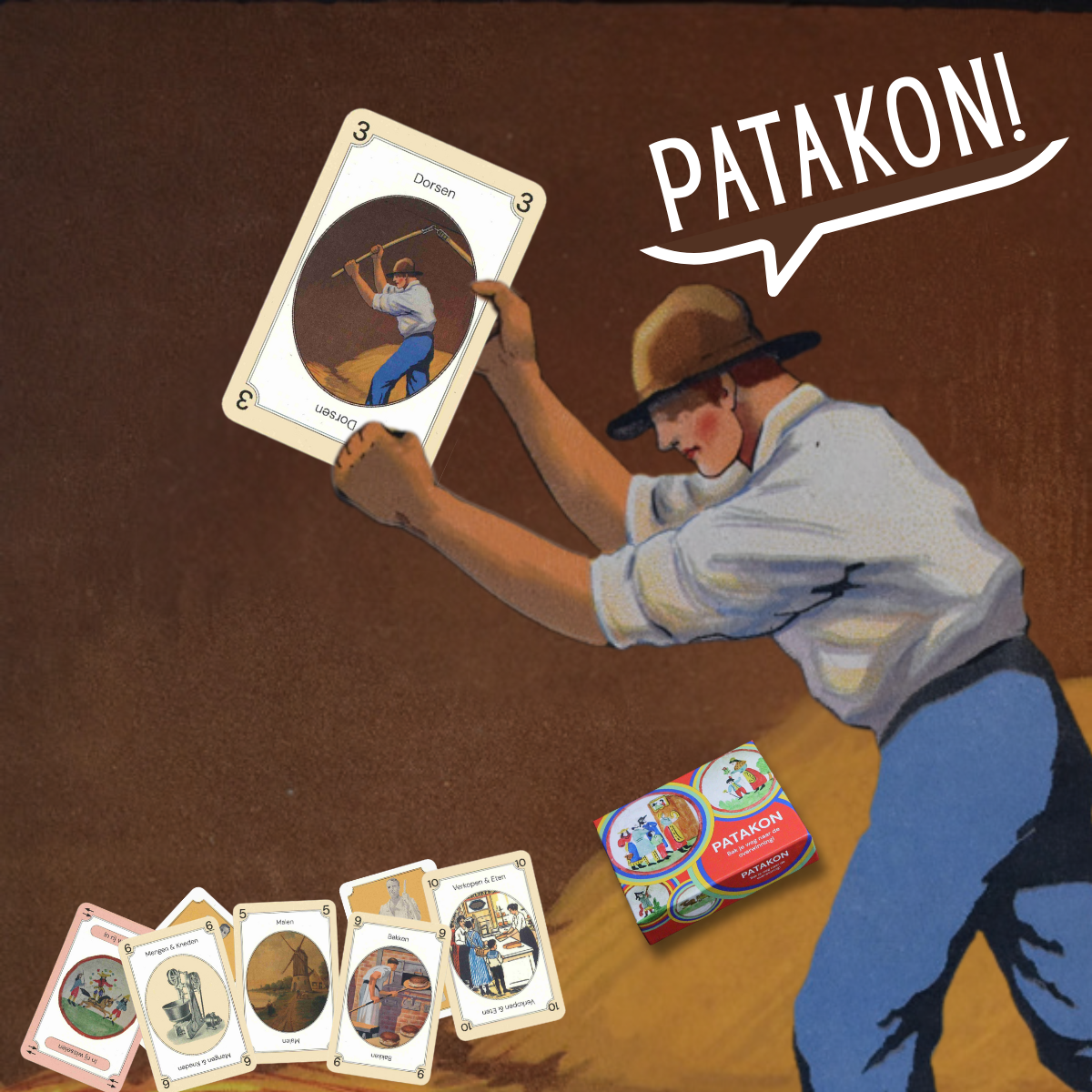 NIEUW: Het PATAKON-kaartspel!