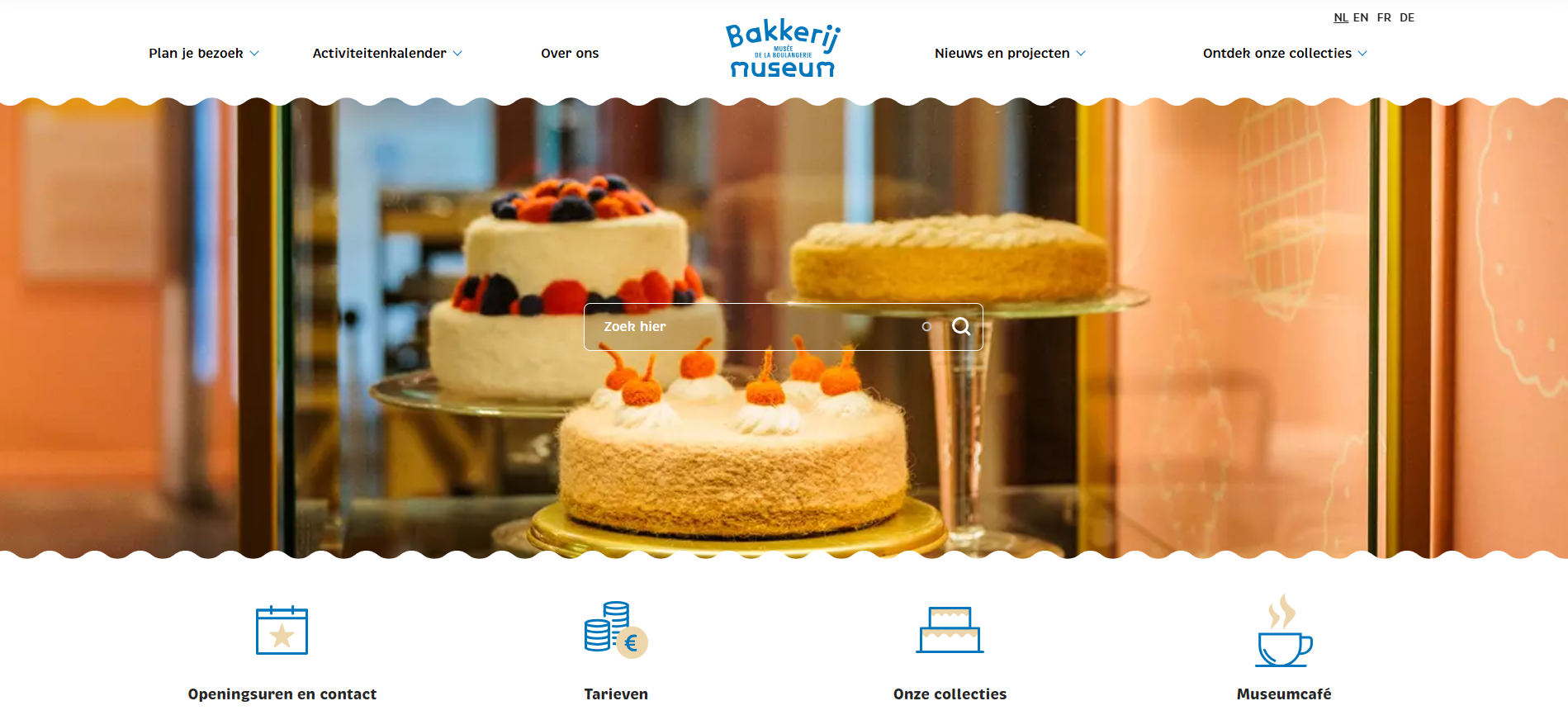 ONTDEK ONZE NIEUWE WEBSITE